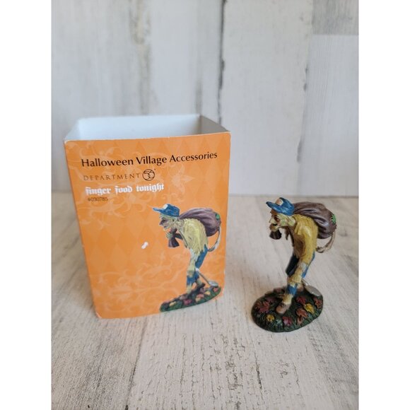 Dept 56 4030785 finger food tonight Halloween Village accessory - Picture 1 of 8